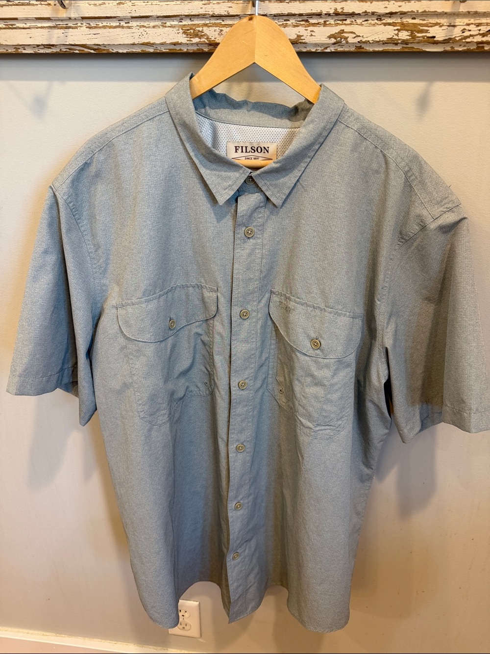 filson twin lakes sport shirt short sleeve‎ Size XXL